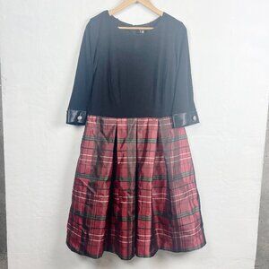 2/$30 LF Girls Plaid Dress 14